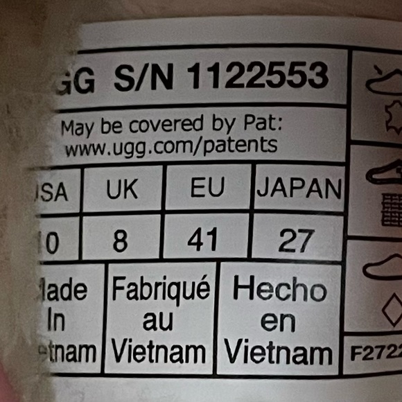 UGG Tazz Platform Slipper Mustard Seed Size 10 - Picture 5 of 10